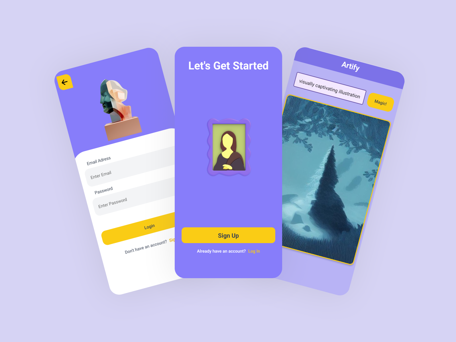 Artify - Artify is a React Native and Expo-based mobile app that uses...